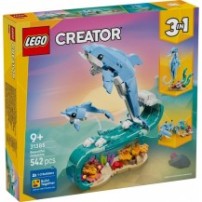 LEGO Creator 31385 Zwierzęta Morskie Piękny Delfin