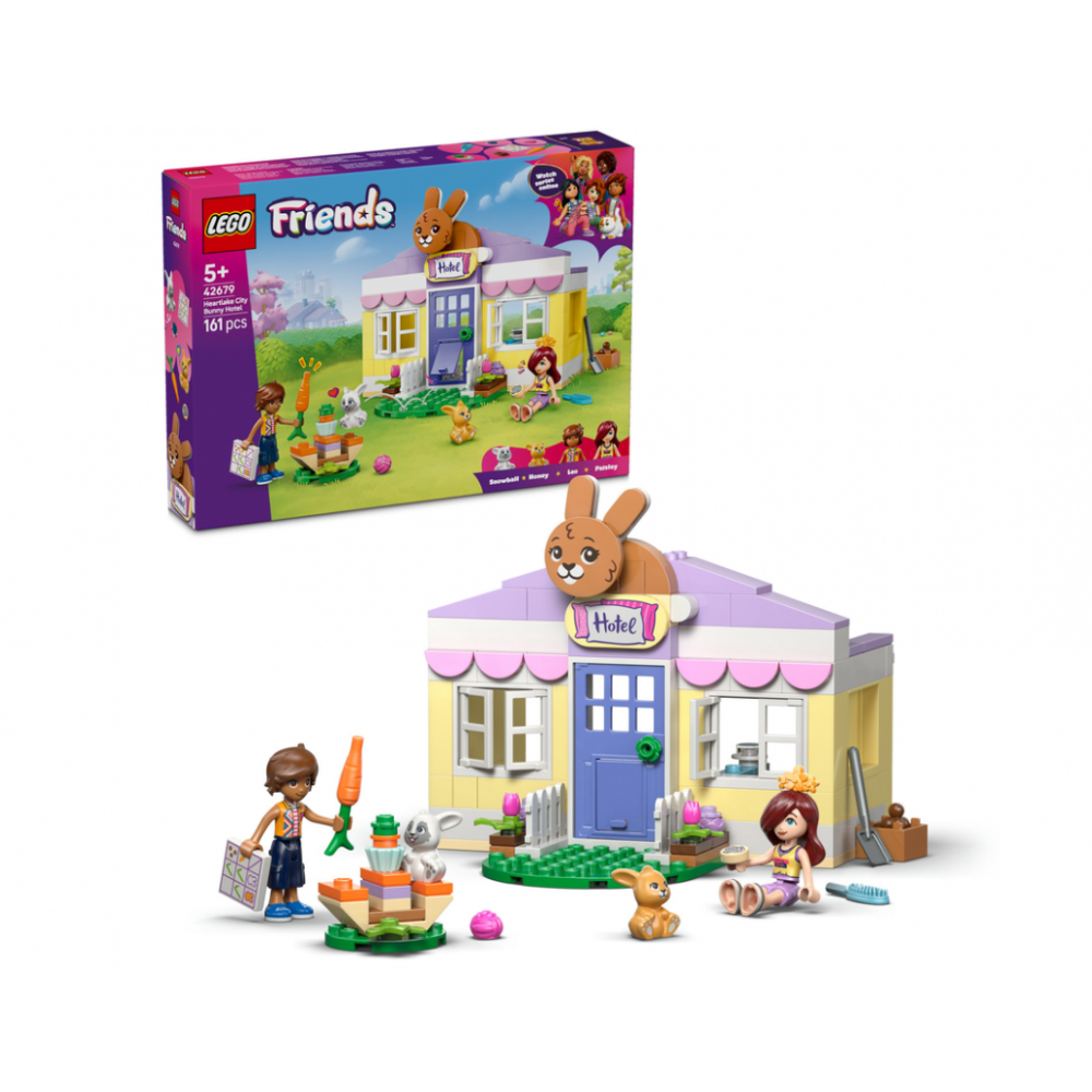 LEGO Friends 42679 Hotel Dla Królików W Mieście Heartlake