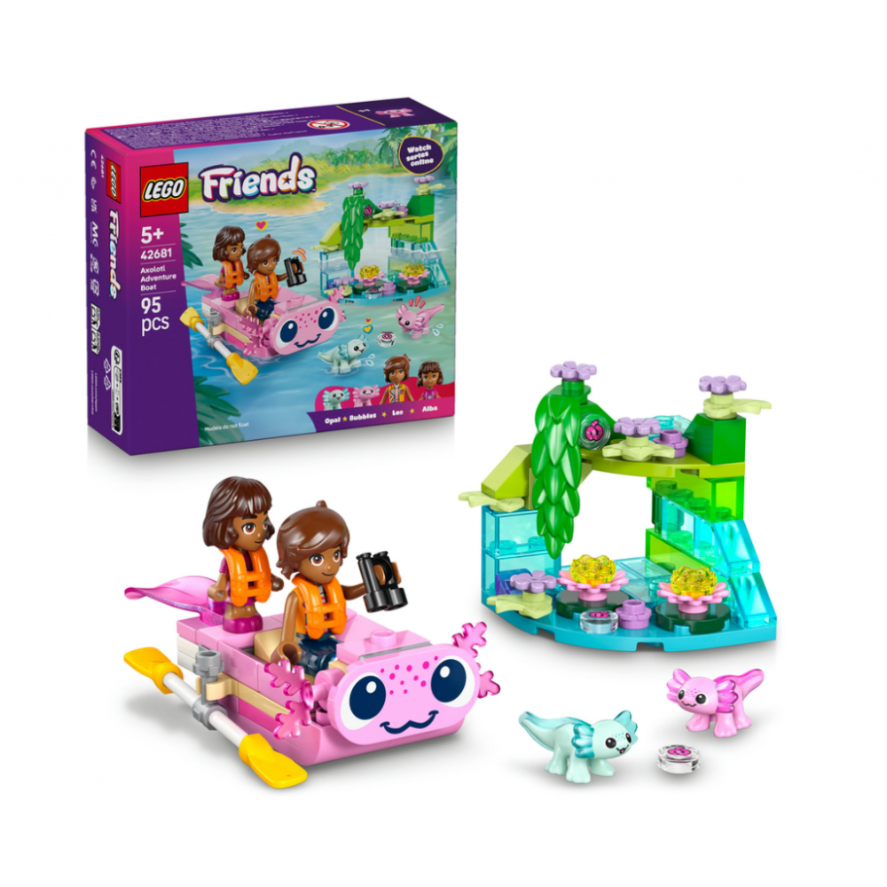LEGO Friends 42681 Przygoda Na Aasolotlowej Łodzi
