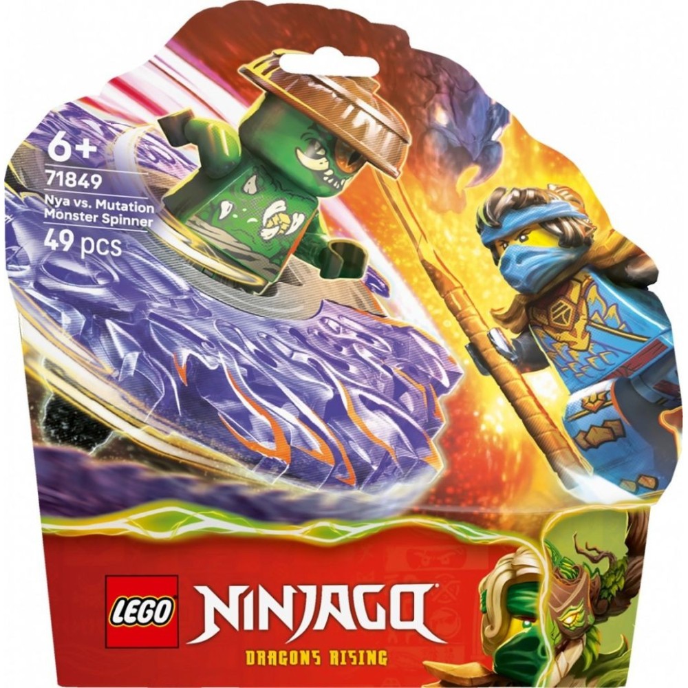 LEGO Ninjago 71849 Nya Kontra Zmutowany Potwór Na Spinnerze
