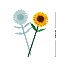 LEGO Botanicals 40524 Słoneczniki