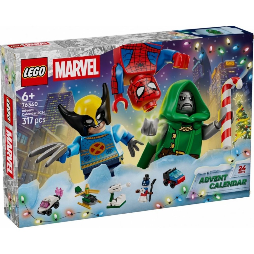 LEGO Super Heroes 76340 Marvel Kalendarz Adwentowy