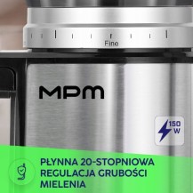 Młynek Żarnowy Do Kawy MPM MMK 09 INOX