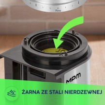 Młynek Żarnowy Do Kawy MPM MMK 09 INOX