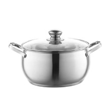 Zestaw Garnków Miron Inox 8 CZ. Matowe (1,9L 2,6L 3,6L 4,7L +Pokrywki)