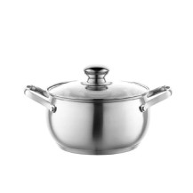 Zestaw Garnków Miron Inox 8 CZ. Matowe (1,9L 2,6L 3,6L 4,7L +Pokrywki)