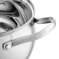 Zestaw Garnków Miron Inox 8 CZ. Matowe (1,9L 2,6L 3,6L 4,7L +Pokrywki)