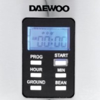 Ekspres Przelewowy Z Młynkiem Daewoo DCM-1880N Czarny (LCD, Timer)