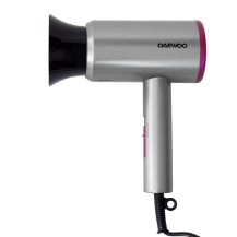 Suszarka Do Włosów Daewoo DI-5910 Srebrna (1800W, Jonizacja, Dyfuzor)
