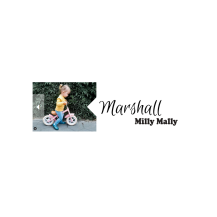 Milly Mally Rowerek Biegowy Marshall Air mint