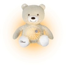 Chicco Miś z projektorem First Dream beżowy