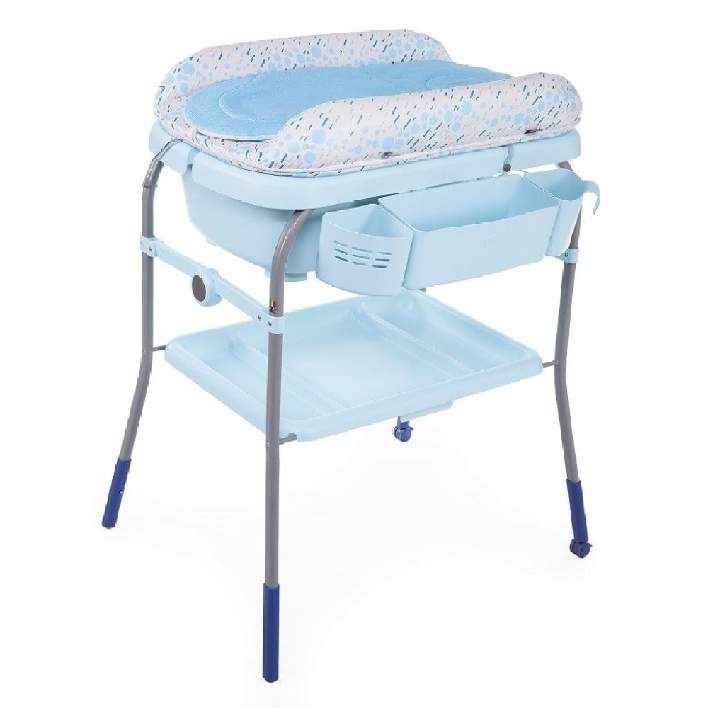 Wanienka na stojaku Chicco Cuddle&Bubble + oraganizer Ocean