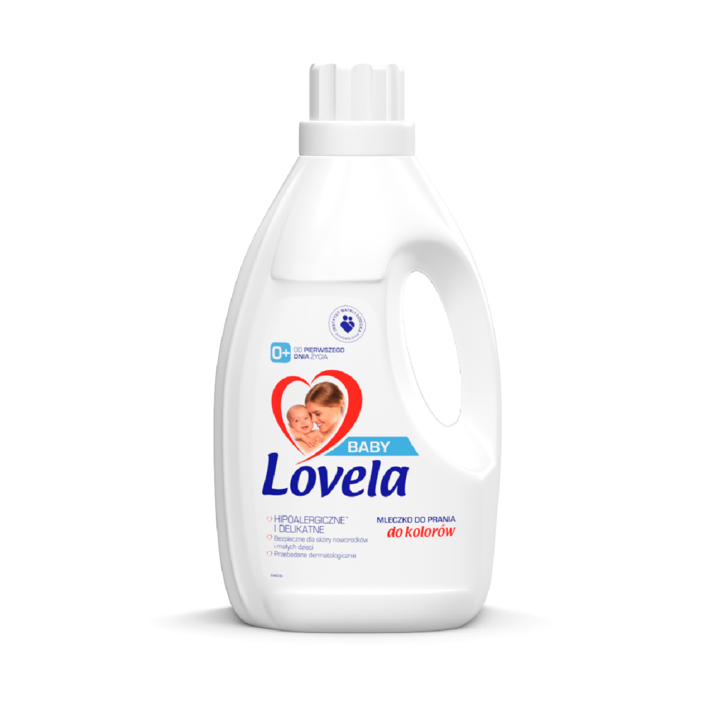 Lovela Baby Mleczko do prania kolorowych tkanin 1,45 l
