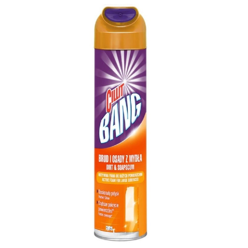 Cillit Bang Aktywna piana brud i osady z mydła 600 ml