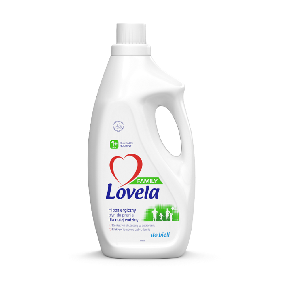 Lovela Family Płyn do prania białych tkanin 1,85l