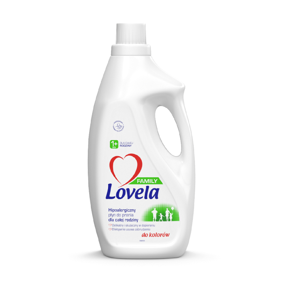 Lovela Family Płyn do prania kolorowych tkanin 1,85l