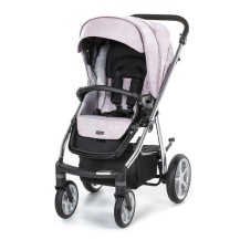 Espiro next 2.1 melange wózek 2w1 Pink Walk 08 żelowe koła