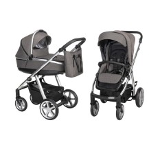 Espiro Next Multicolor wózek 2w1 beige wind 509 żelowe koła