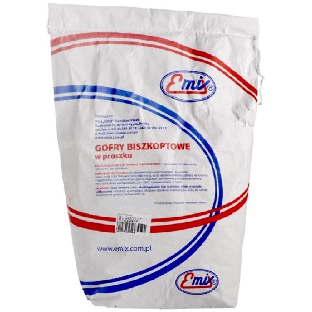Proszek Do Pieczenia Gofrów Emix 0,5 kg