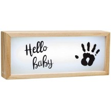 Baby Art Light box Lampka nocna drewniane pudełko