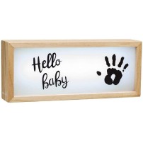 Baby Art Light box Lampka nocna drewniane pudełko