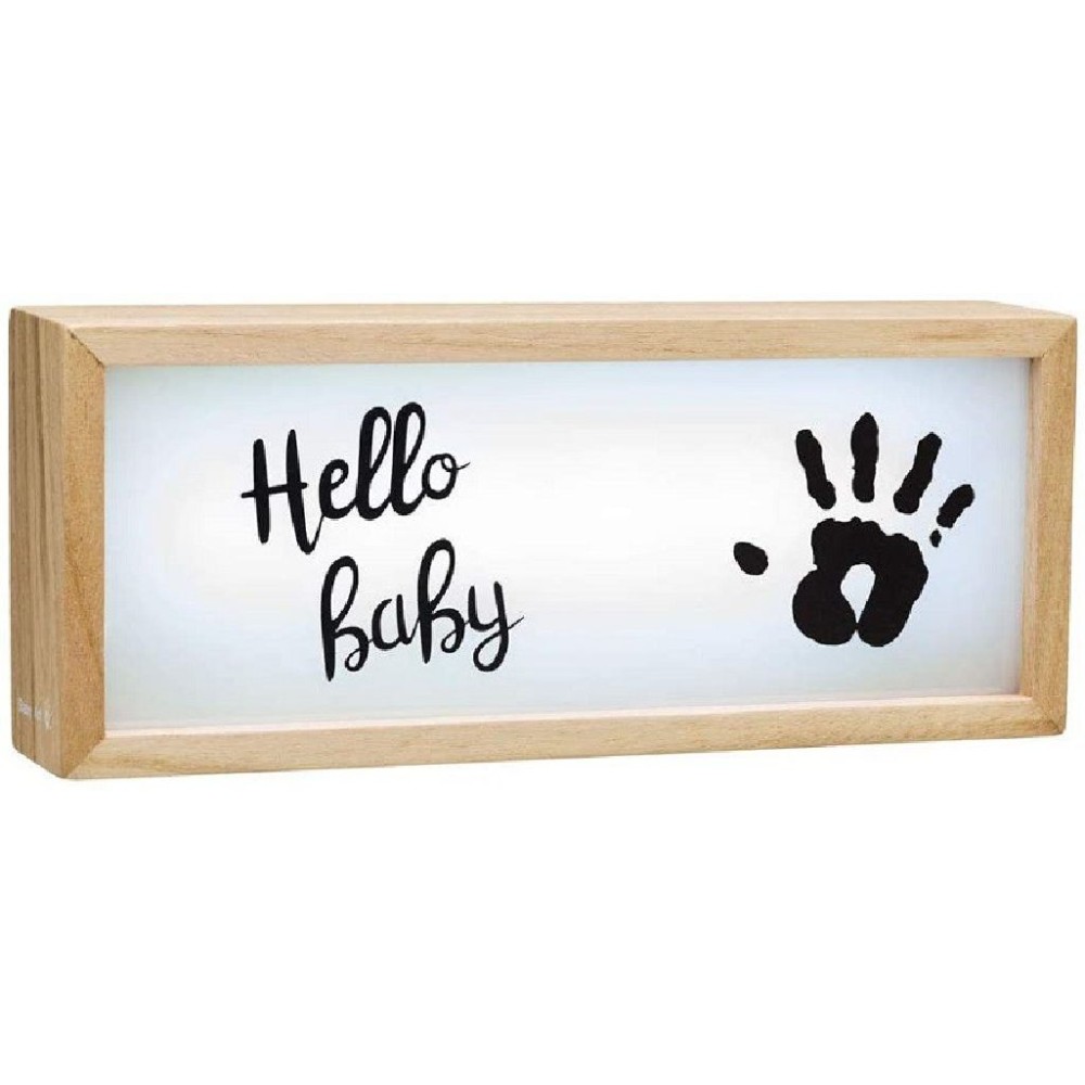 Baby Art Light box Lampka nocna drewniane pudełko