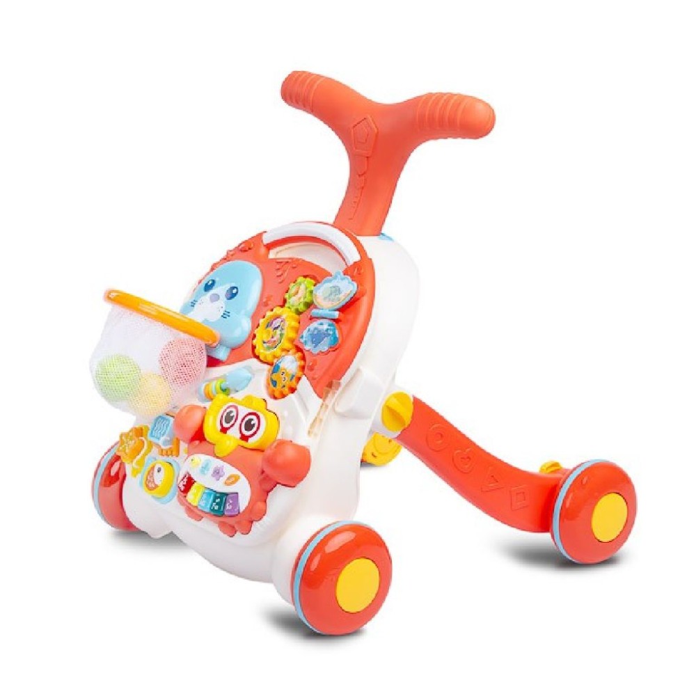 Caretero Toyz Spark Pchacz stolik 2w1 Orange