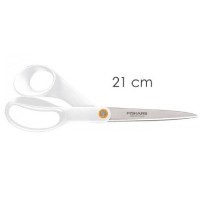 Fiskars 1020412 nożyczki uniwersalne białe 21 cm