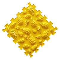 Wader Polesie Mata do masażu (ortopedyczna) modułowa „ORTHO PUZZLE” "Las"