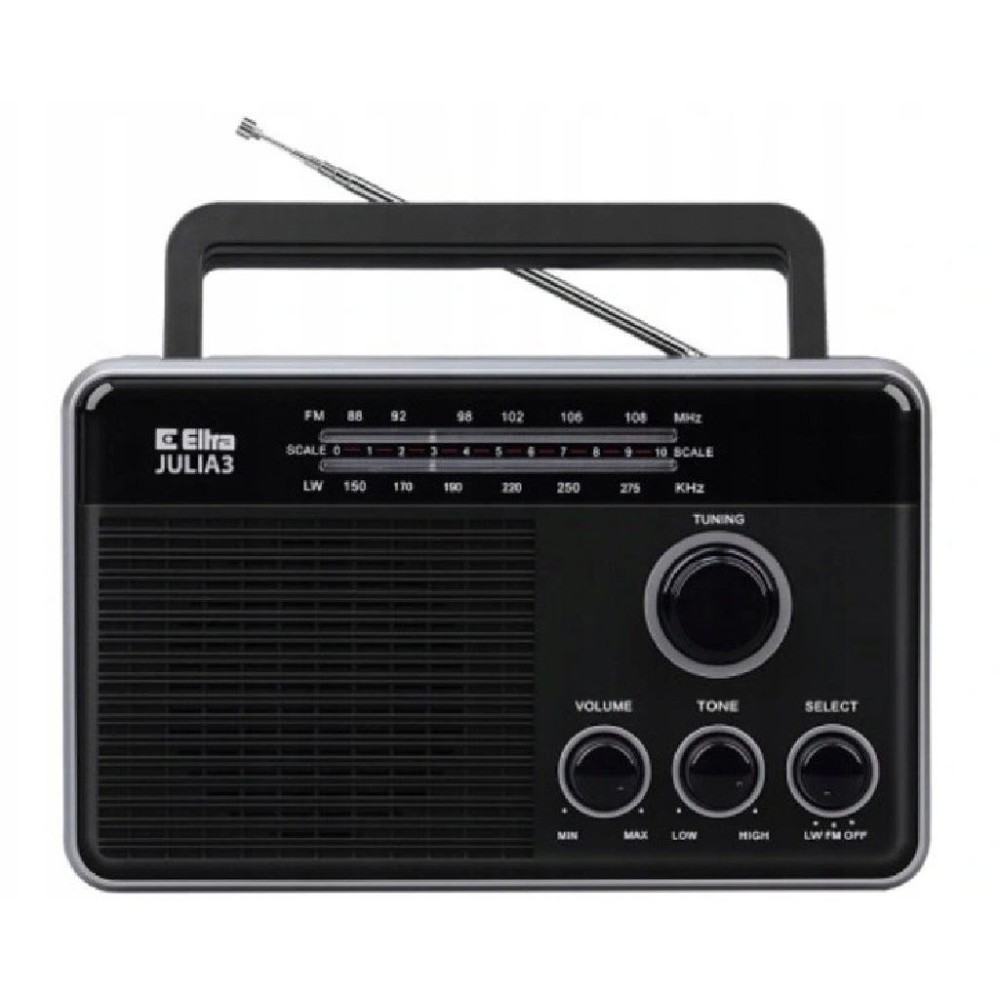Eltra Julia 3 radio czarne