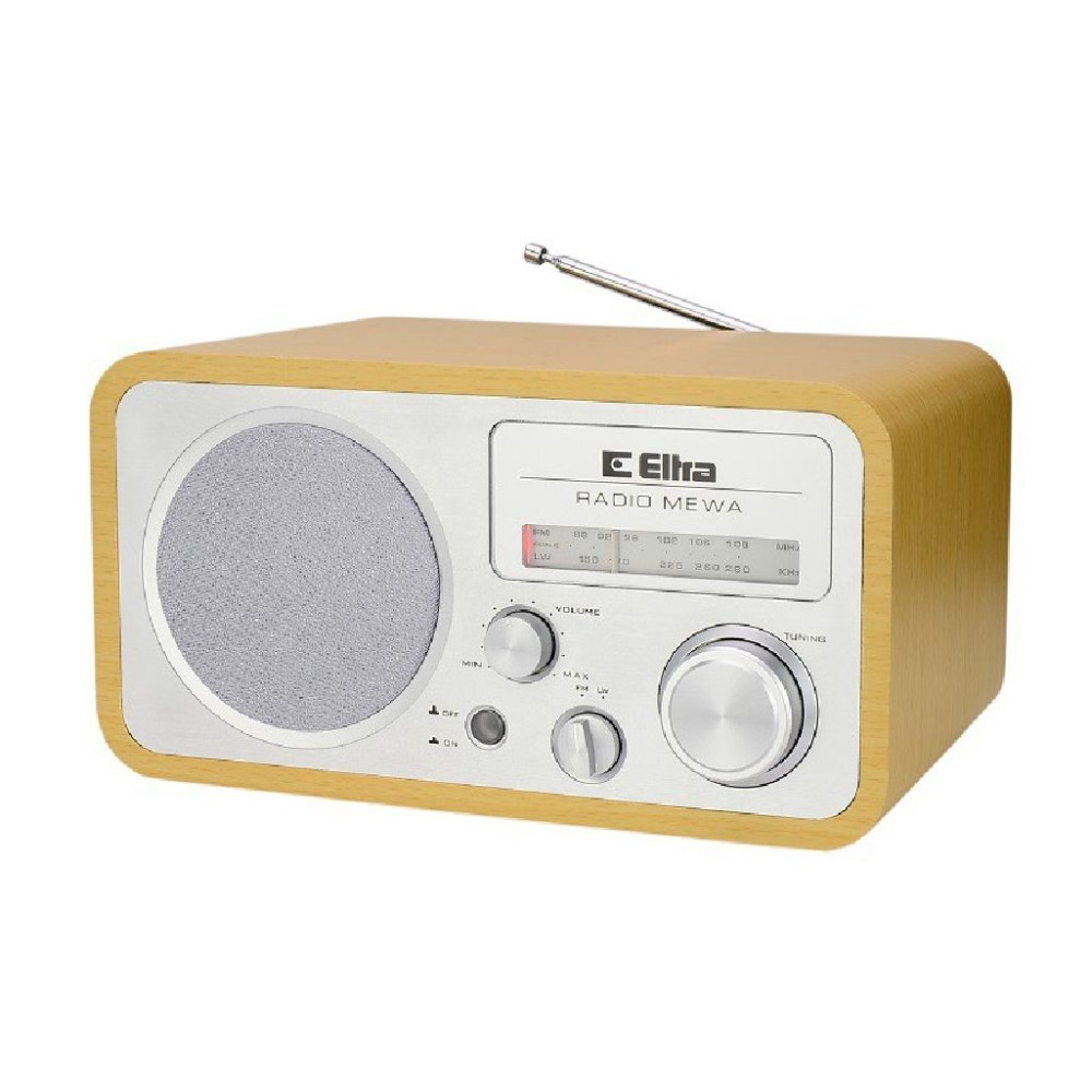 Eltra Mewa 3388 radio srebrne