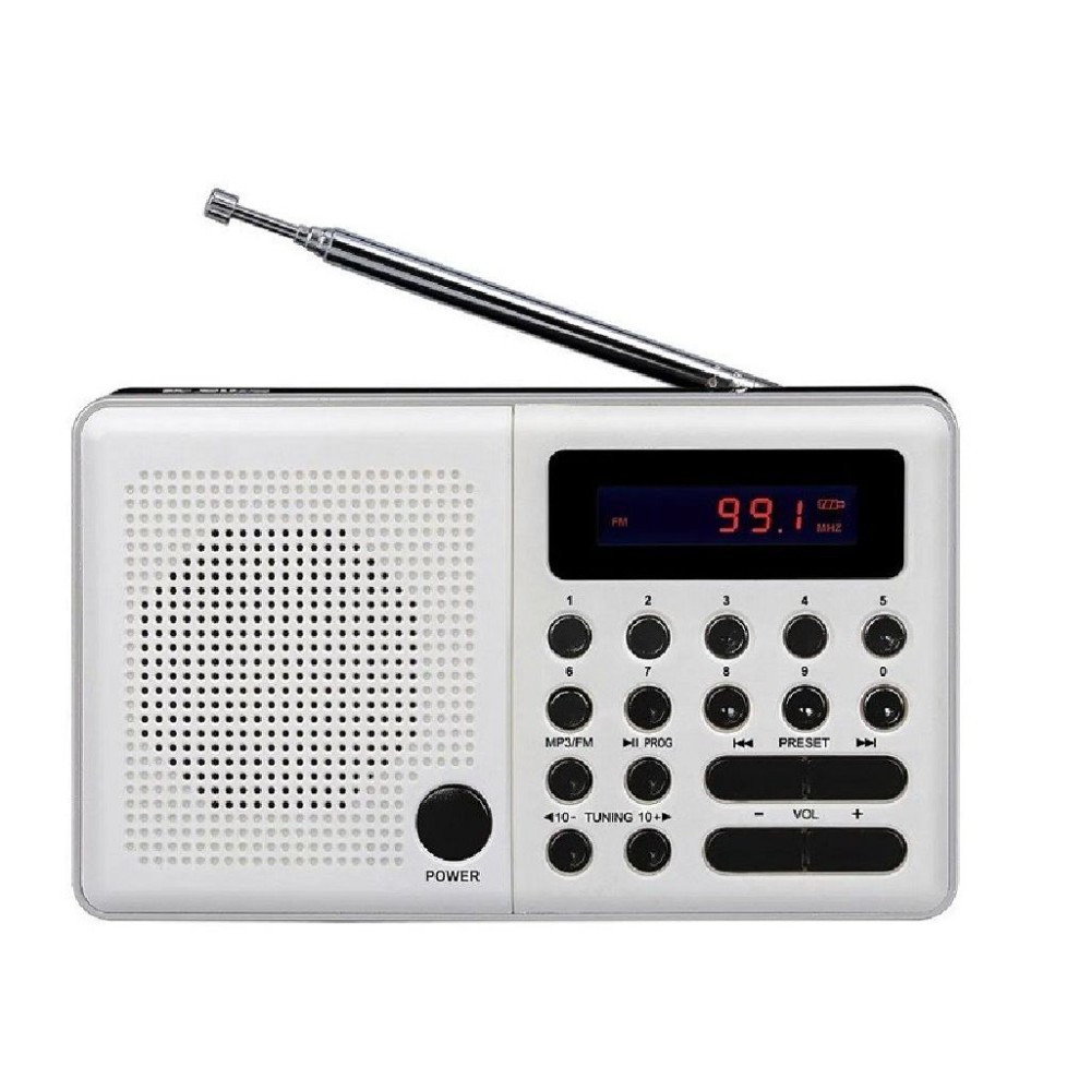 Eltra Pliszka radio białe