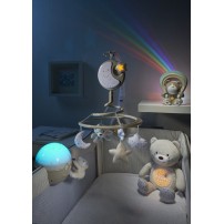 Chicco Rainbow Sky Miś z projektorem Neutral