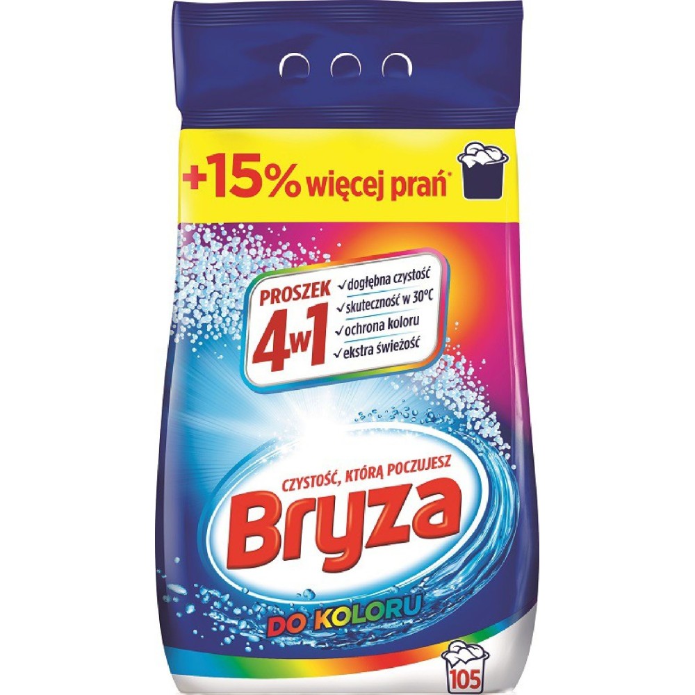 Bryza Color Proszek do prania kolorowych tkanin 6,825 kg