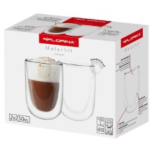Szklanki termiczne Florina Malachit 250 ml