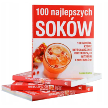 Książka 100 najlepszych soków