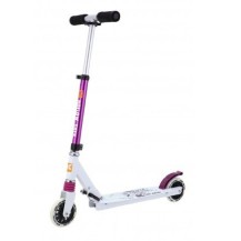 Kidz motion hulajnoga Laluna 125mm biało -fioletowa 6+