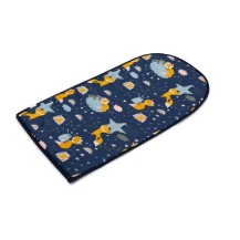 SENSILLO Kokon Velvet 80x45 Granatowy liski