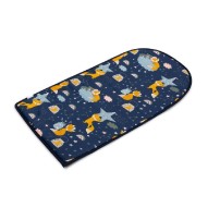 SENSILLO Kokon Velvet 80x45 Granatowy liski