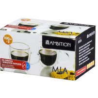 Zestaw szklanek Ambition Espresso Mia96857 100ml 2 szt