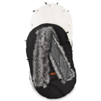 Sensillo Śpiworek do wózka Eskimo polar Black 100x46