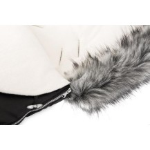 Sensillo Śpiworek do wózka Eskimo polar Black 100x46