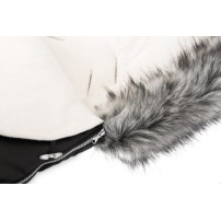 Sensillo Śpiworek do wózka Eskimo polar Black 100x46