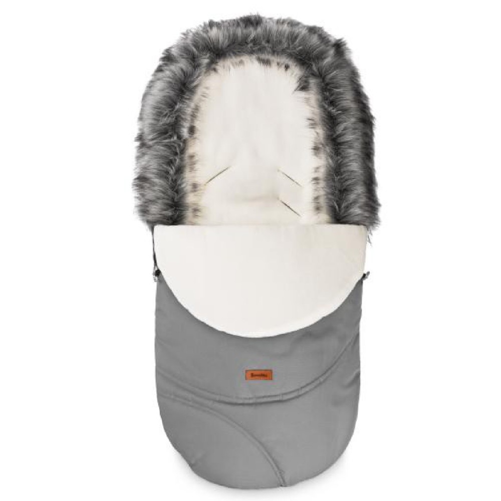 Sensillo Śpiworek do wózka Eskimo polar Grey 100x46