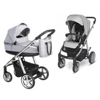 Espiro Next Up Melange Gel Wózek 3w1 gray center 07