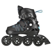 Rolki 2w1 Nils NH11912 S(31-34) czarno-niebieskie
