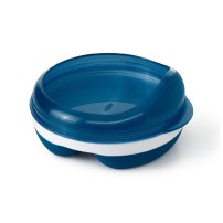 Oxo miseczka dzielona z pokrywą Navy