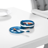Oxo miseczka dzielona z pokrywą Navy