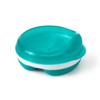 Oxo miseczka dzielona z pokrywą Teal