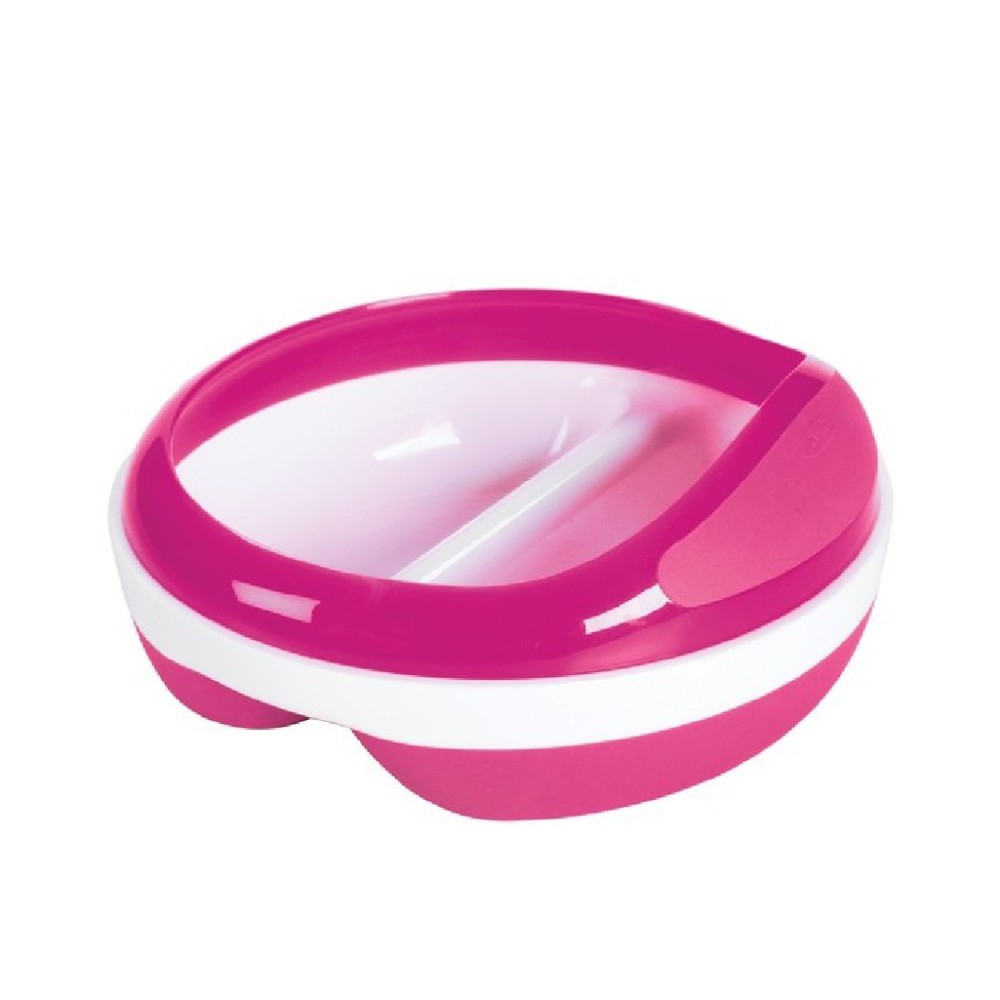 Oxo miseczka dzielona z pokrywą Pink